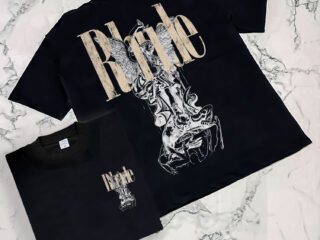 RHUDE Logo Design Drop Shoulder