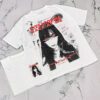Summer Goth Female Tee - Aesthetic Loose Premium Drop Shoulder for Men & Women - Image 5
