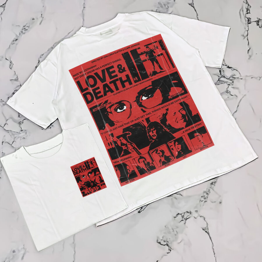 Love Death Premium Drop Shoulder Tees