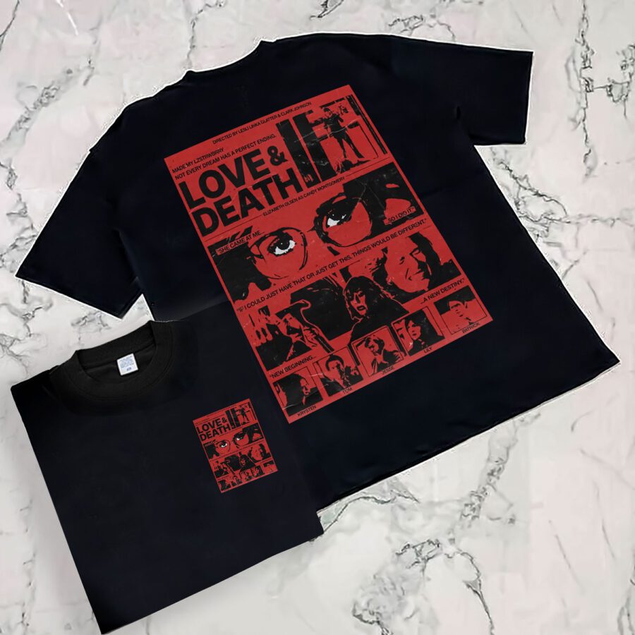 Love Death Premium Drop Shoulder Tees