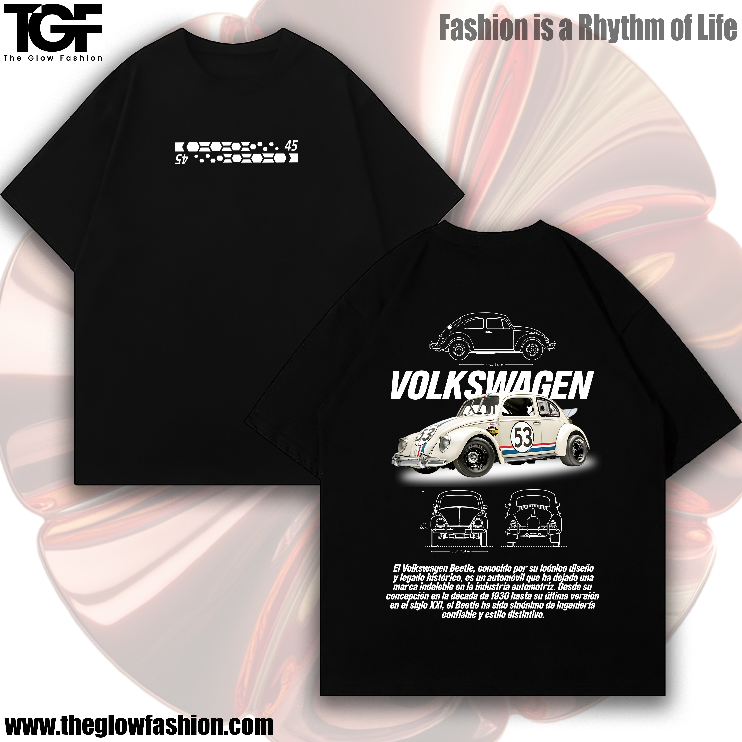 Volkswagen Drop Shoulder T-Shirt